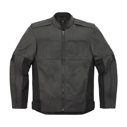 Men’s Icon Motorhead 3 Leather Black Jacket