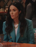 Julia Extended Family Abigail Spencer Green Blazer