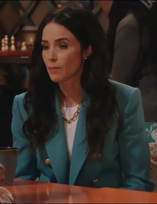Julia Extended Family Abigail Spencer Green Blazer
