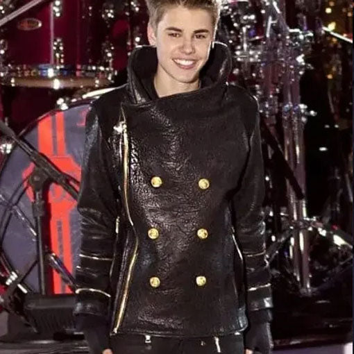 Justin Bieber Double Breasted Jacket