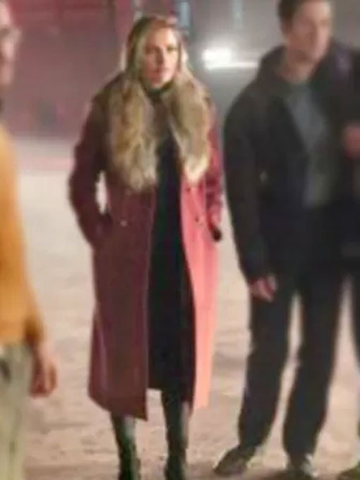 Christmas Crossfire Katja Red Coat