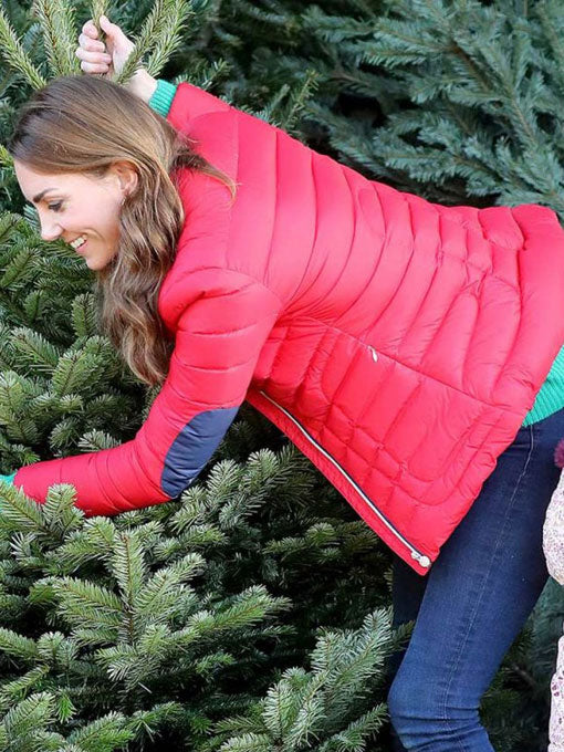 Christmas Kate Middleton Puffer Jacket