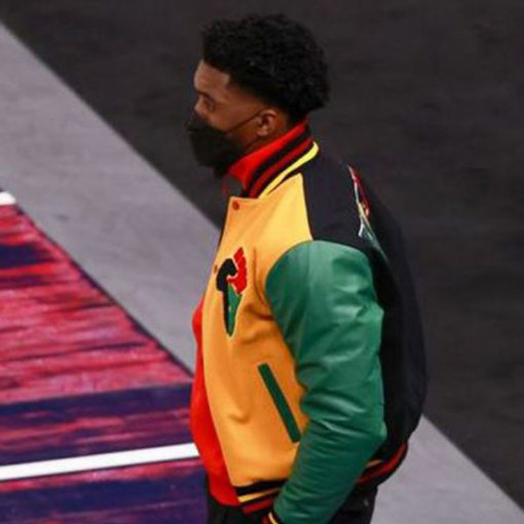 Donovan Mitchell HBCU Pride Letterman Jacket