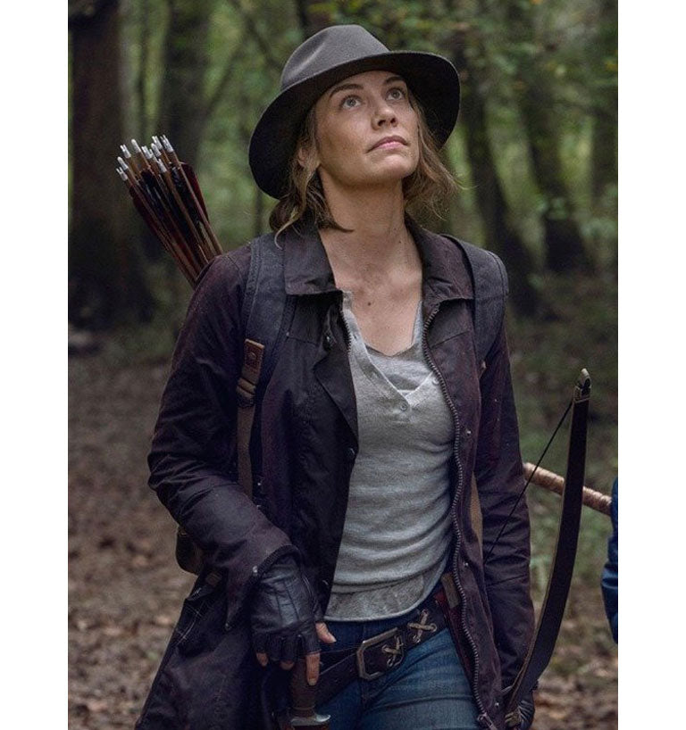 The Walking Dead Maggie Rhee Brown Jacket