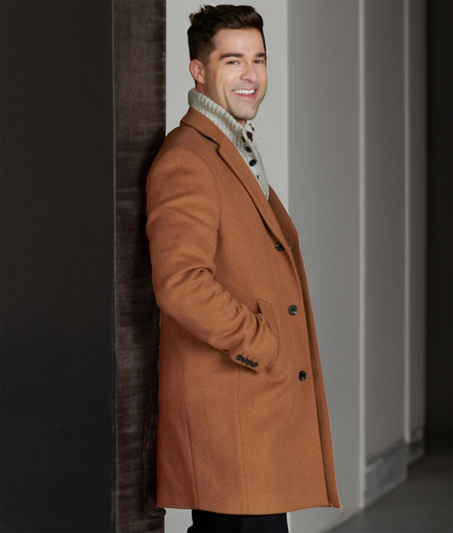 Markian Tarasiuk Welcome to Valentine George Kessler Wool Coat for men
