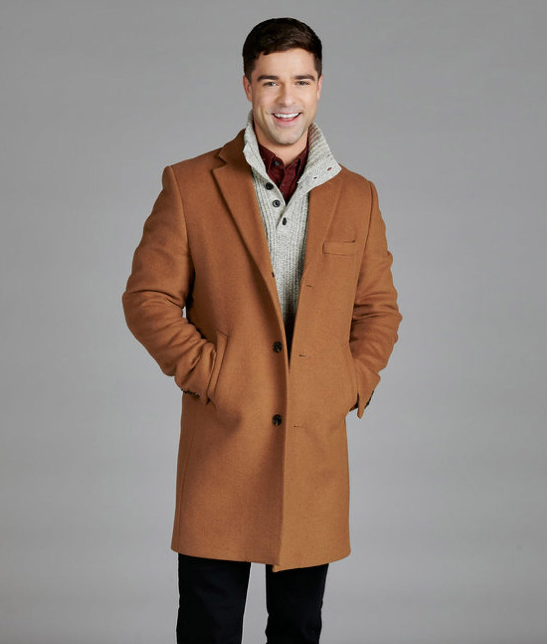 Markian Tarasiuk Welcome to Valentine Brown Coat
