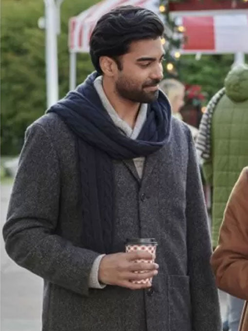 Boyfriends Of Christmas Past Nate Sagar Coat
