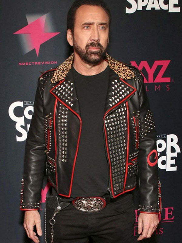 Nicolas Cage Color Out Of Space Leather Jackets