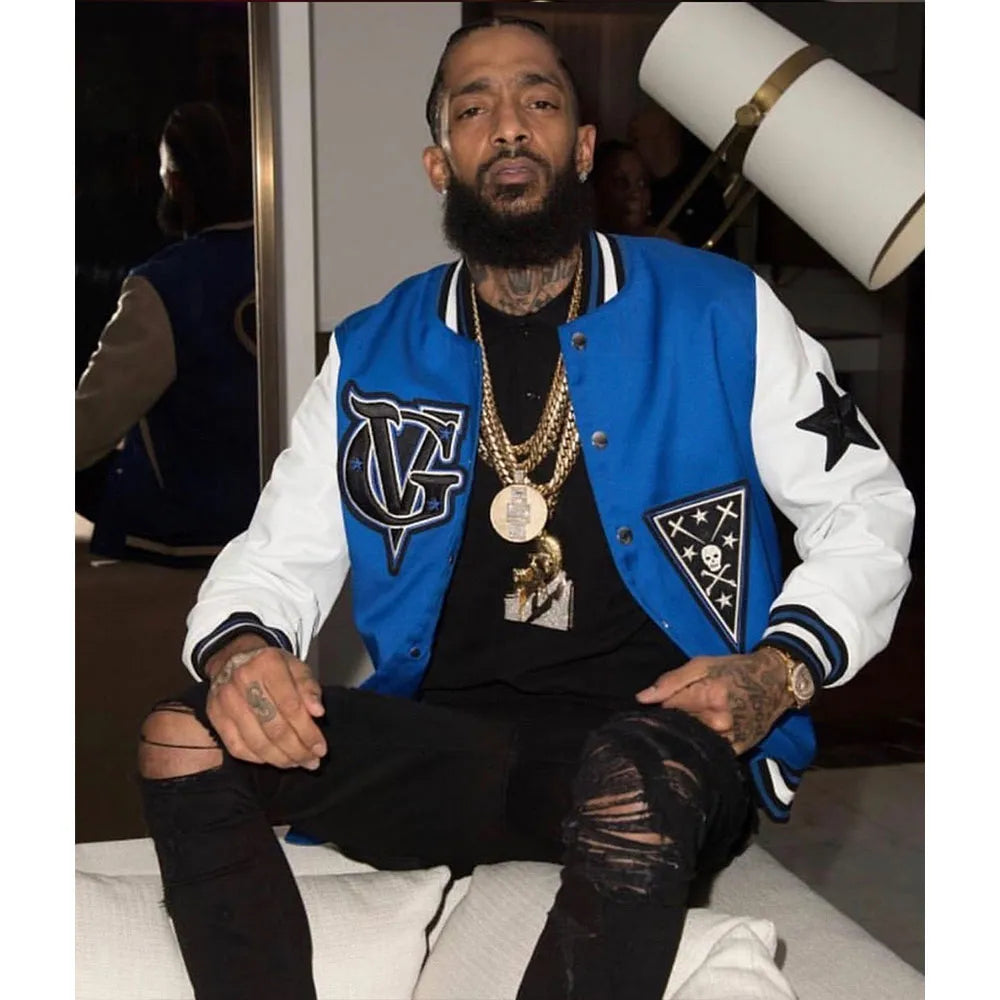 Nipsey Hussle Letterman Jacket
