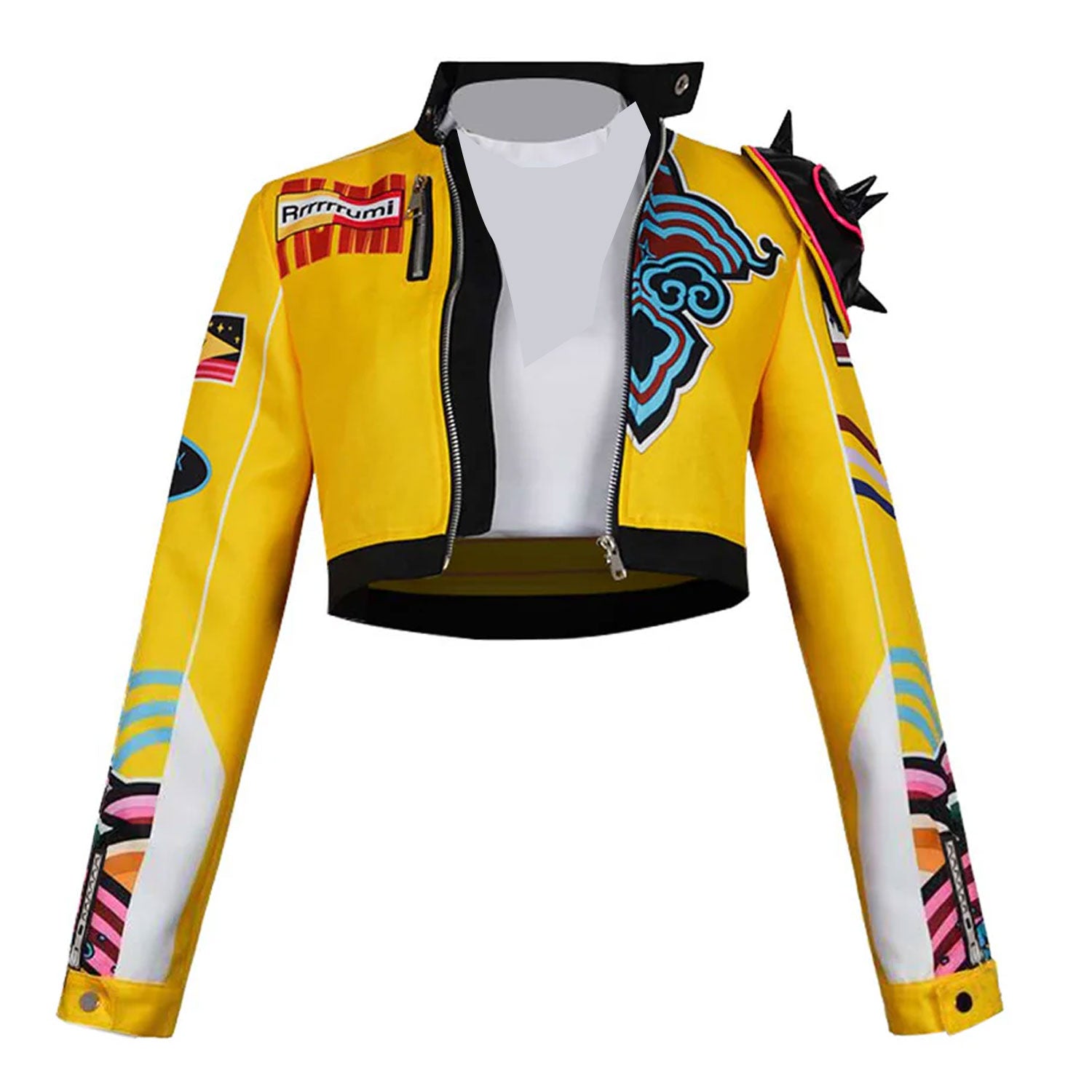 Manfred Rumi Boys Girls Hip-hop Jacket K-Pop Demons Hunters Varsity Jacket – Y2K ...