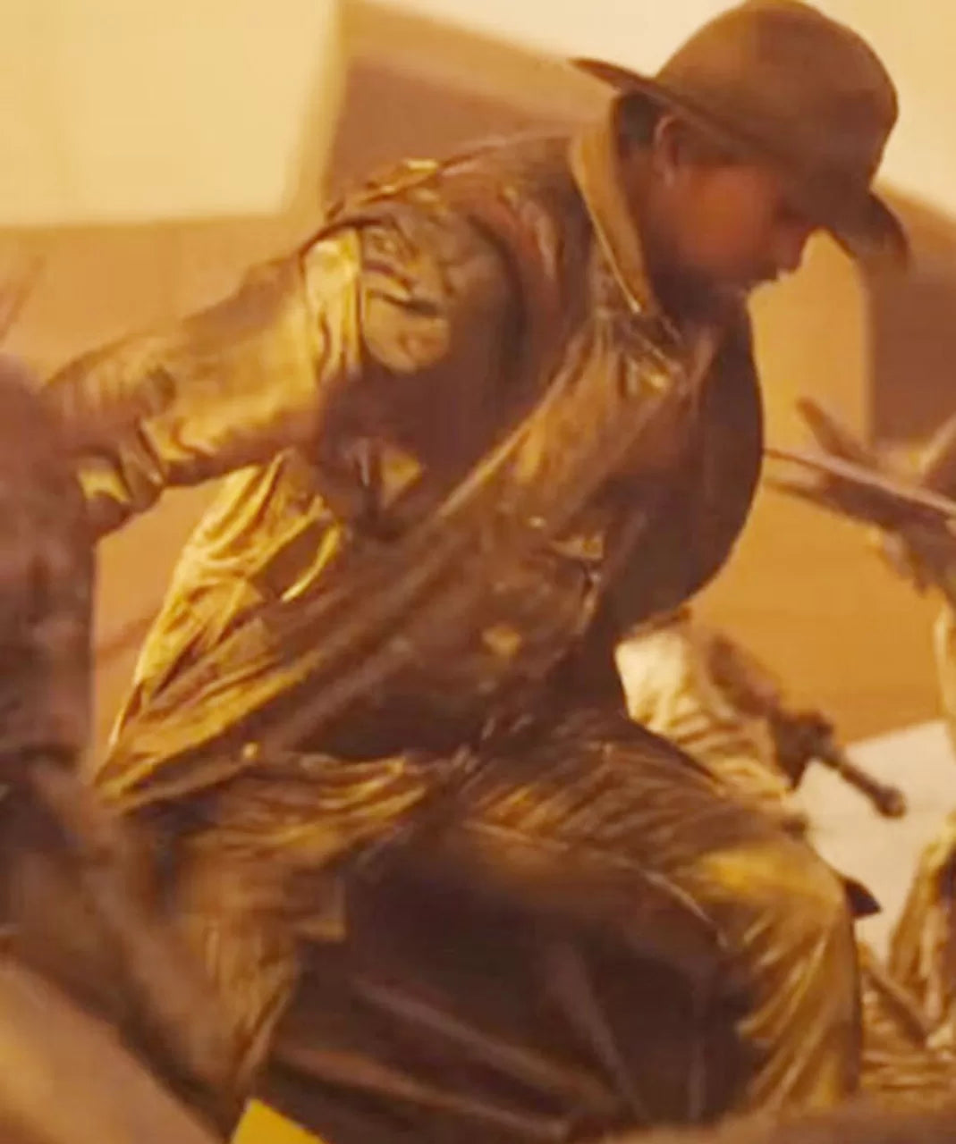 Ryan Gosling The Fall Guy 2024 Golden Coat