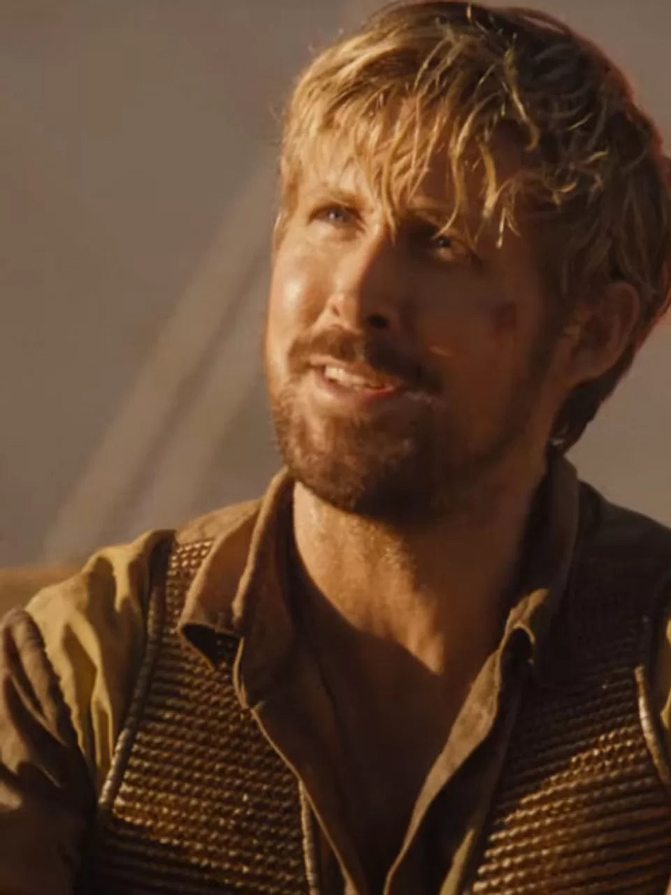 The Fall Guy Ryan Gosling Brown Vest