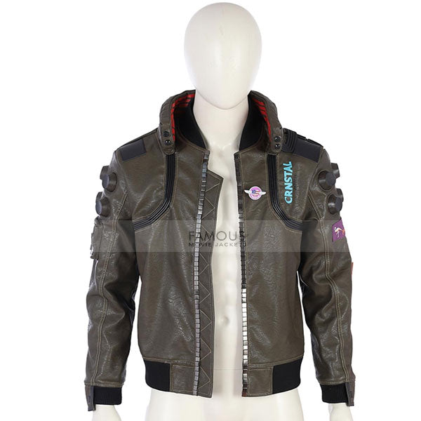 Samurai Cyberpunk 2077 Leather Jacket