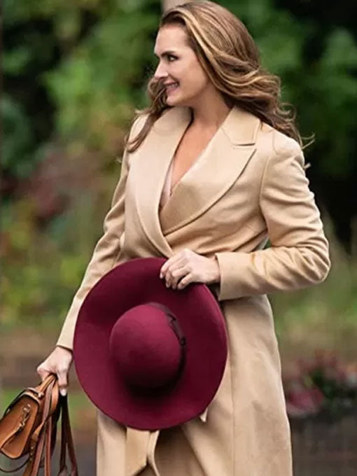 A Castle For Christmas Sophie Brown Trench Coat