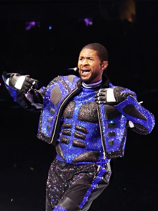 Super Bowl Usher Sparkles Jacket