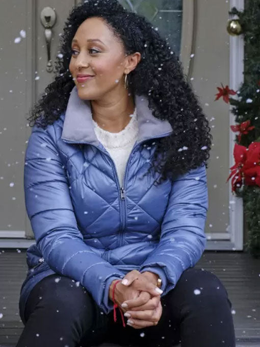 The Santa Stakeout 2021 Tamera Mowry Jacket