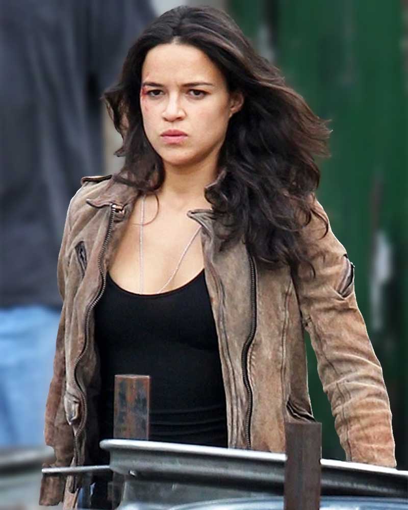 The Fast and Furious 7 Letty Ortiz Leather Jacket