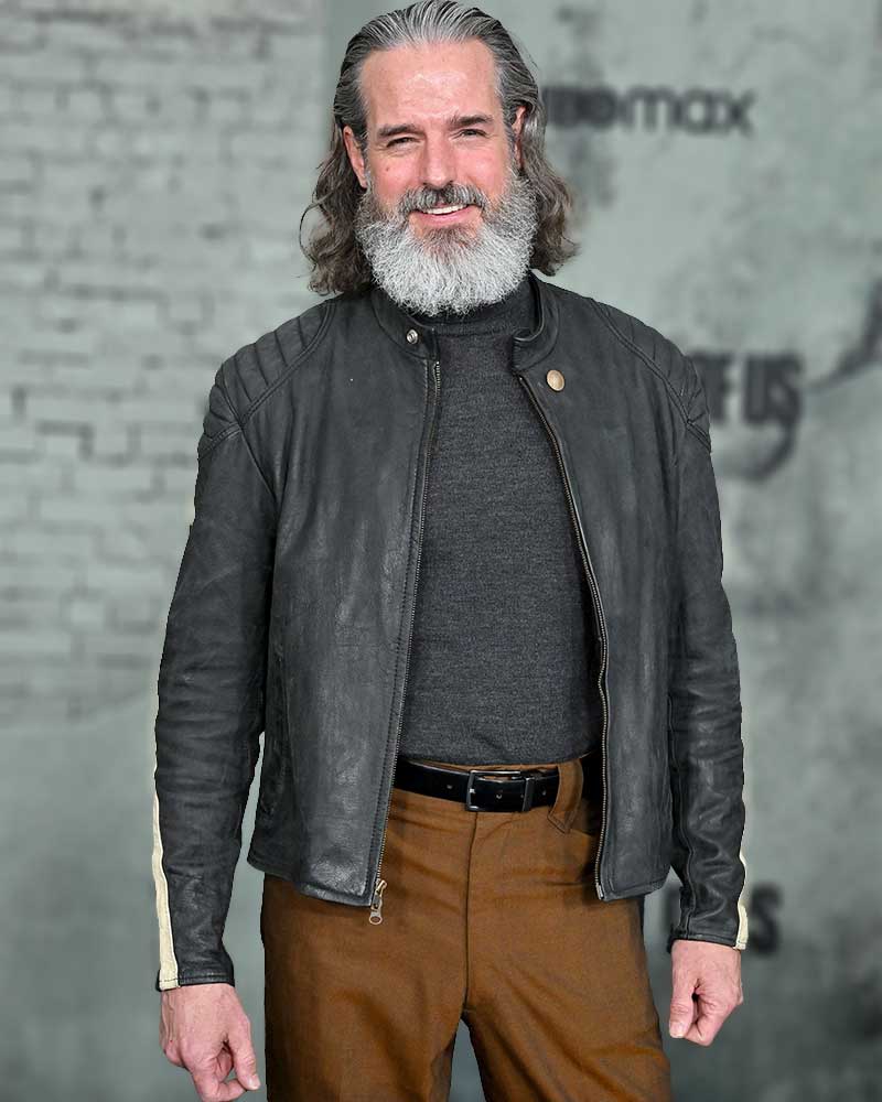 The Last of Us 2023 Jeffrey Pierce Leather Jacket