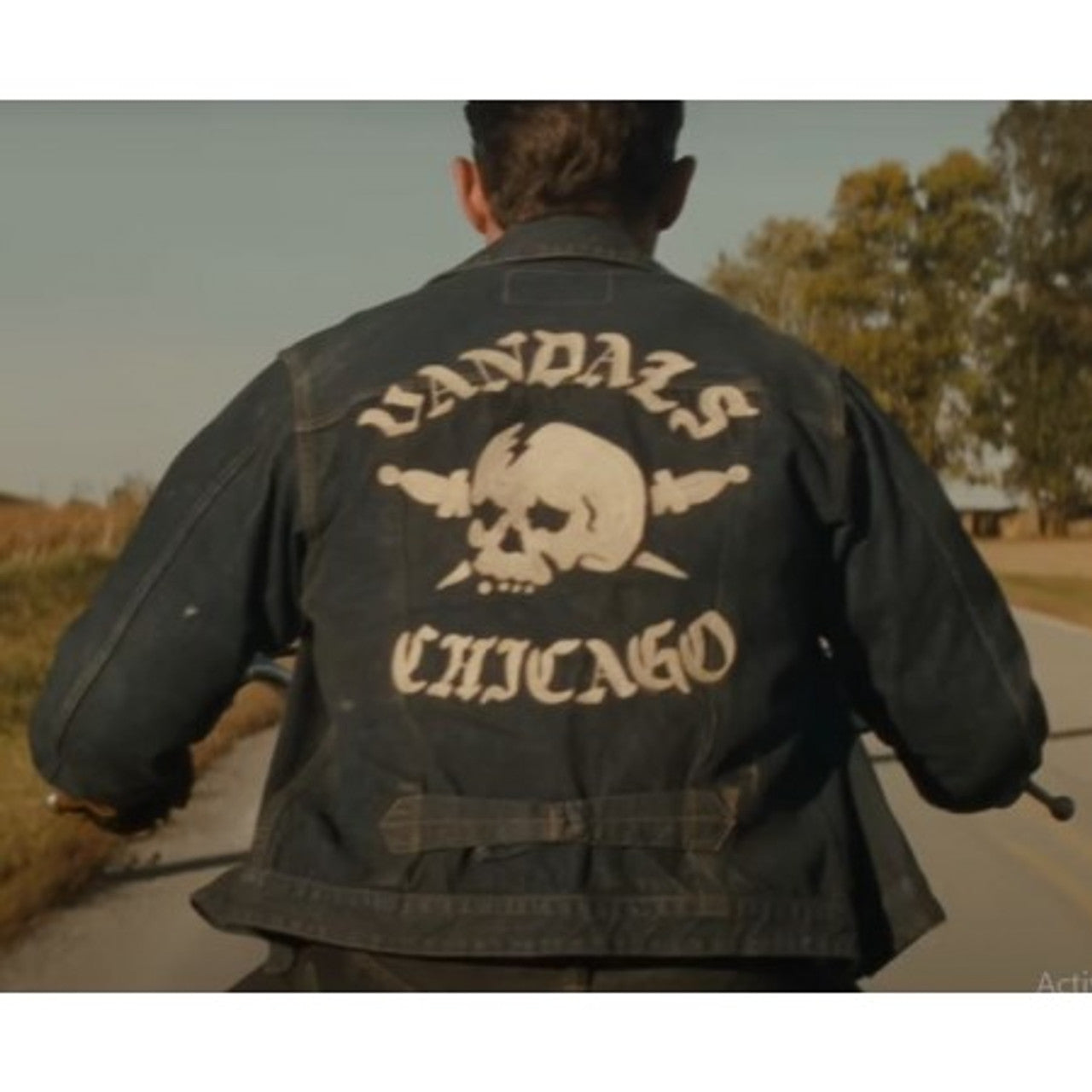 Tom Hardy The Bikeriders Johnny Blue Jacket