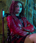 Toralei Stripe Monster High 2 Salena Qureshi Leather Jacket