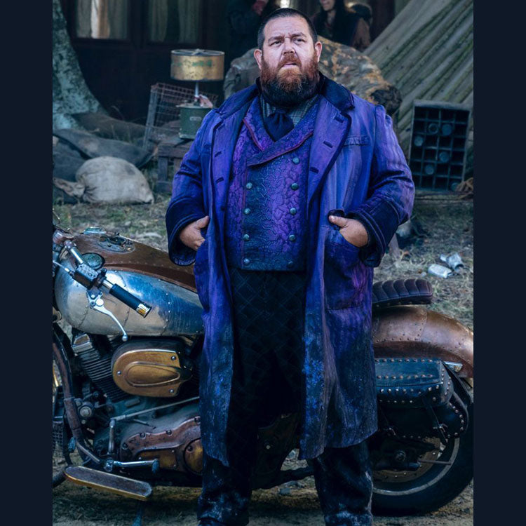 Nick Frost The Nevers Trench Coat