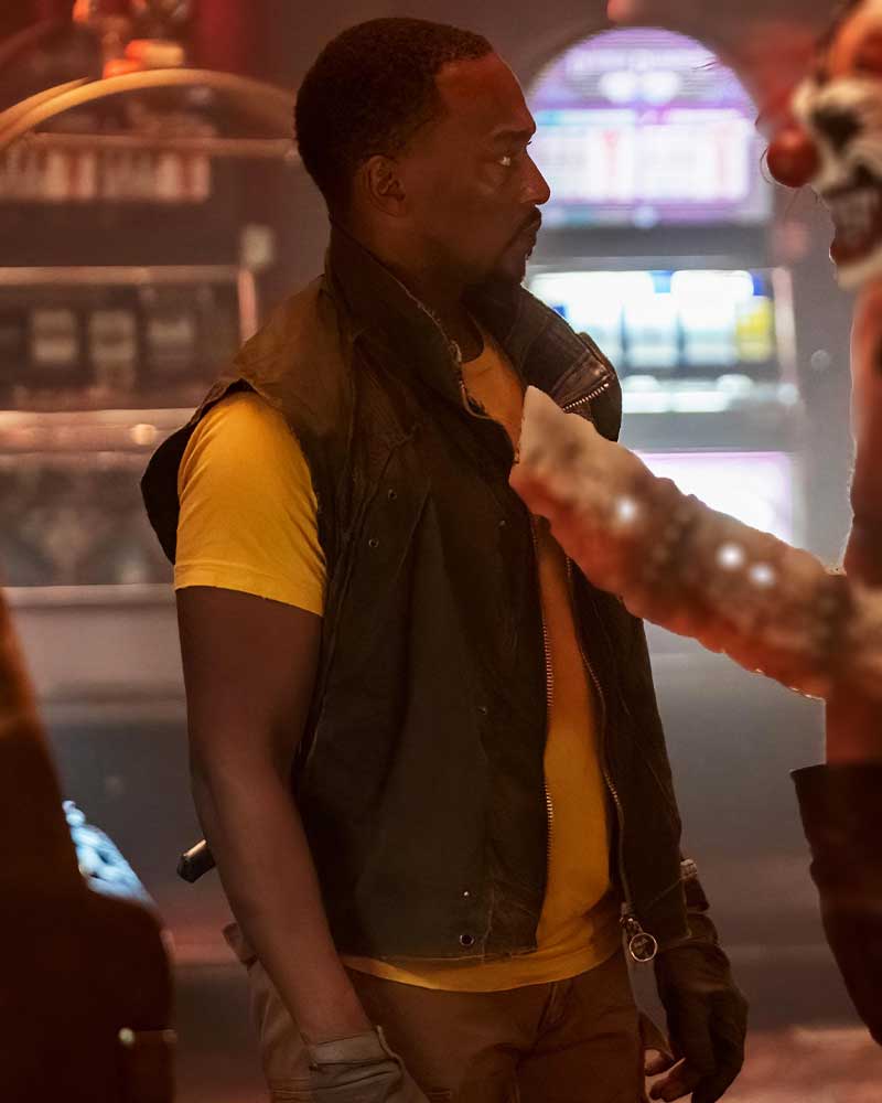 Twisted Metal 2023 Anthony Mackie Brown Vest 1