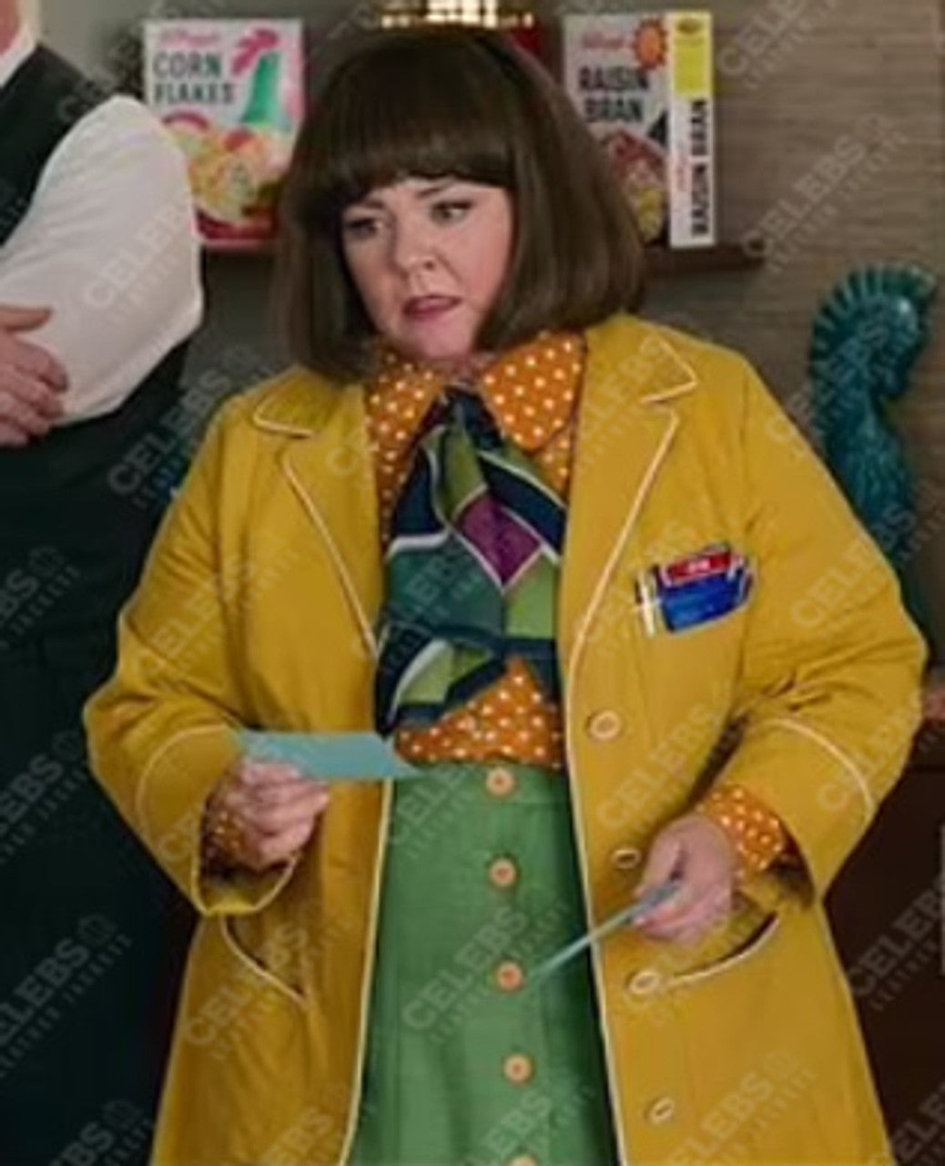 Unfrosted Melissa McCarthy Yellow Coat