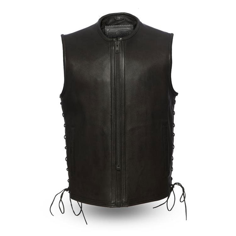Venom Motorcycle Leather Vest