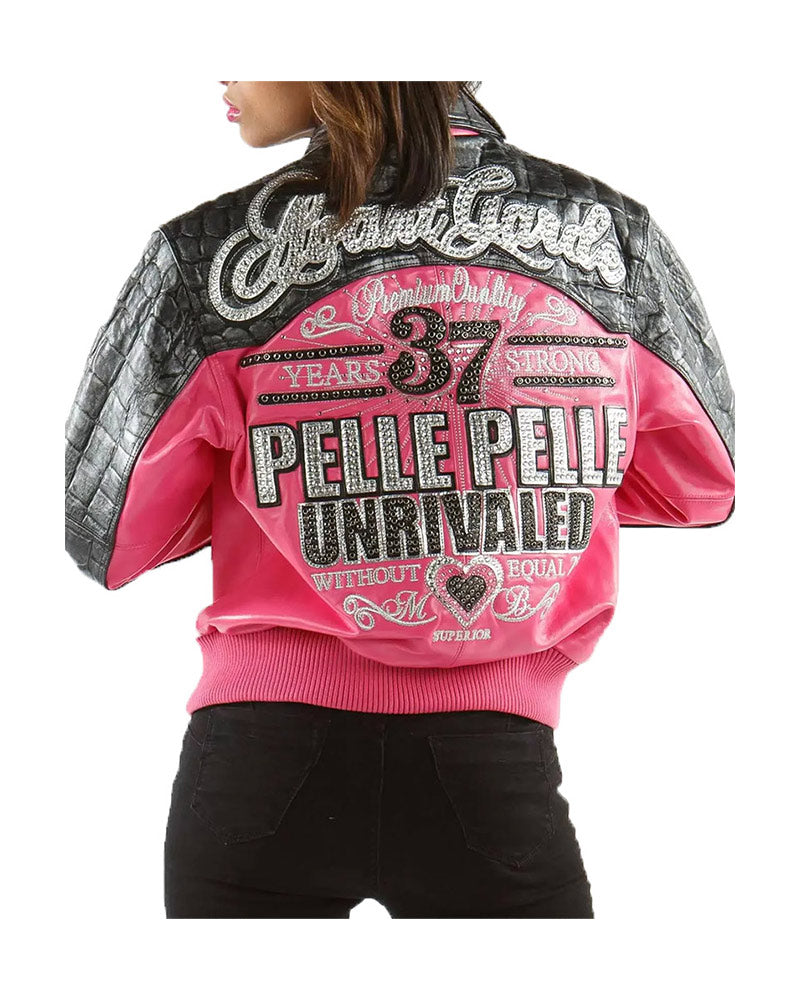 Pelle Pelle Avant Garde Pink 37 Years Strong Jacket 1
