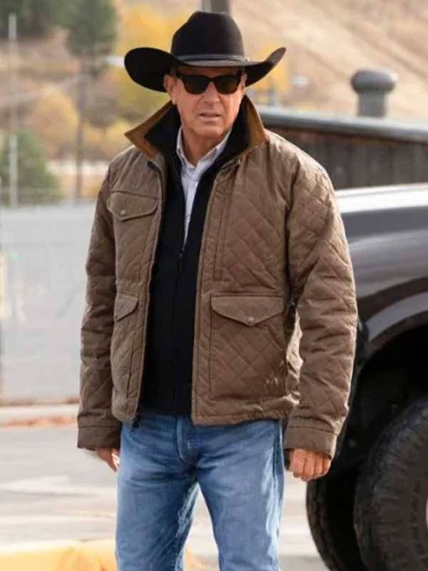 Yellowstone S04 John Dutton Quilted Jacket