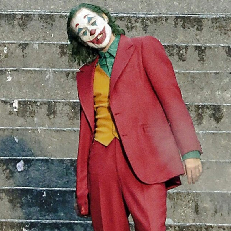 Joaquin Phoenix Red Coat From Joker Movie